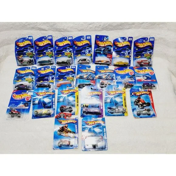 Hot Wheels Lot Of 22 Sealed Cars Mattel First Editions All Stars Pop Offs #9 - Picture 1 of 8